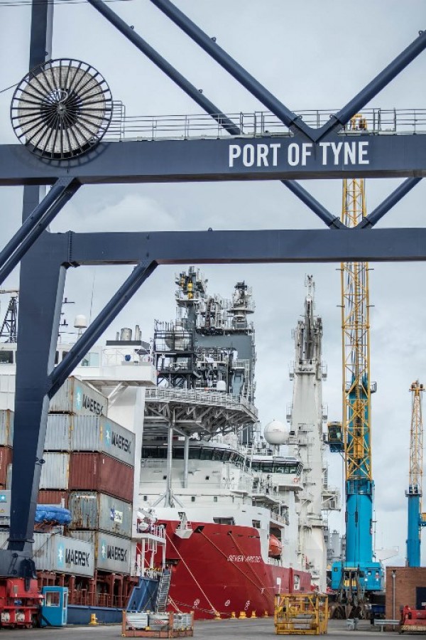 Port of Tyne is one of the UK's major ports 
